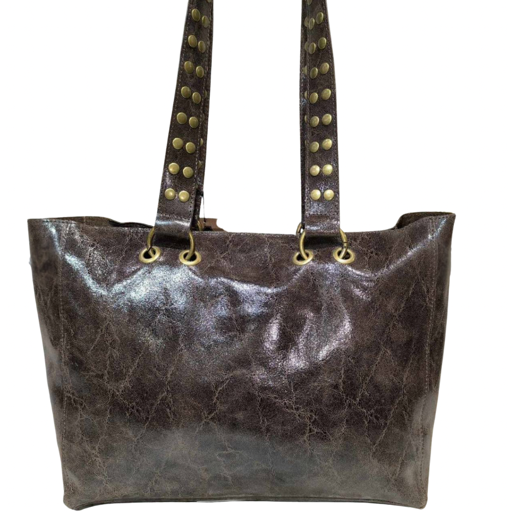 BOLSO SHOPPER TACHUELAS ASAS