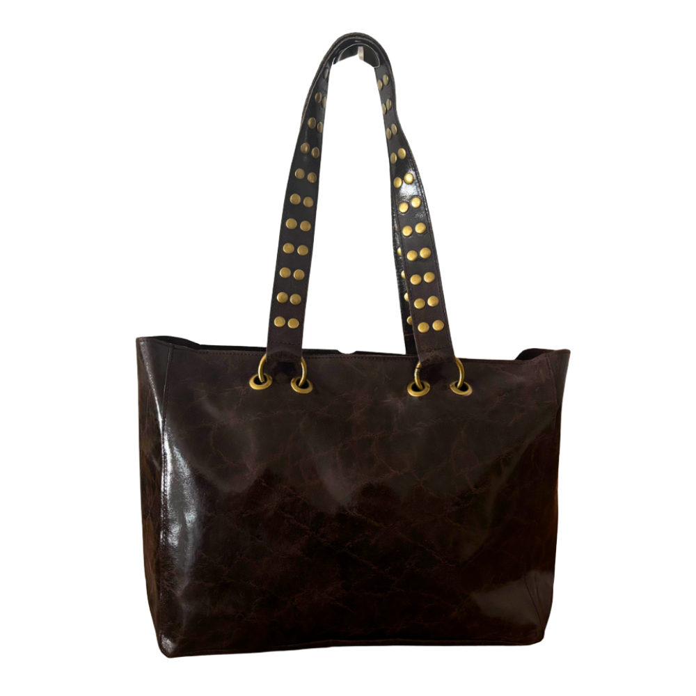 BOLSO SHOPPER TACHUELAS ASAS