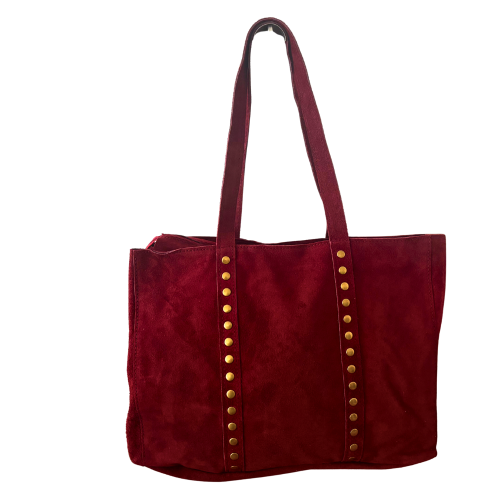 BOLSO SHOPPER TACHUELAS
