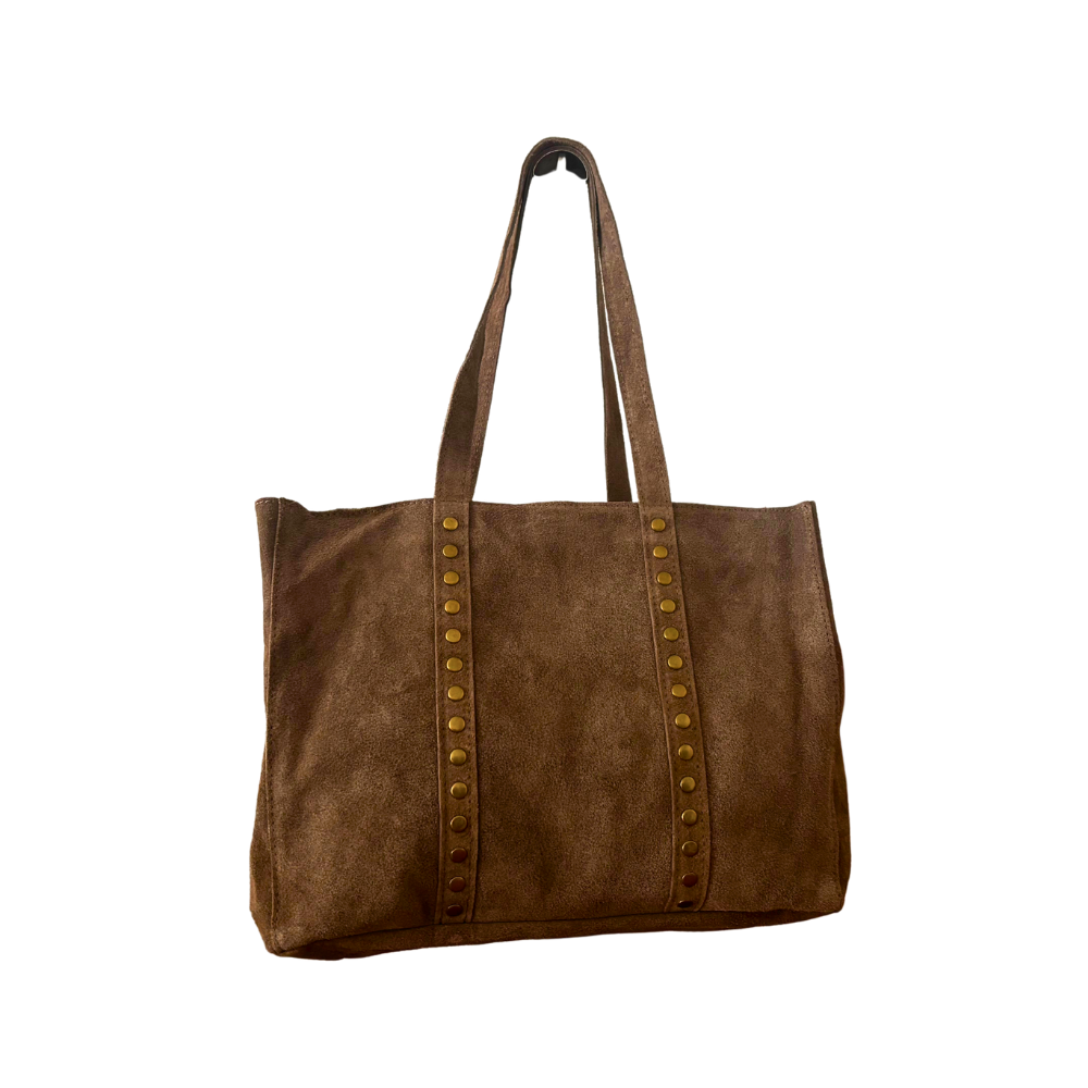 BOLSO SHOPPER TACHUELAS