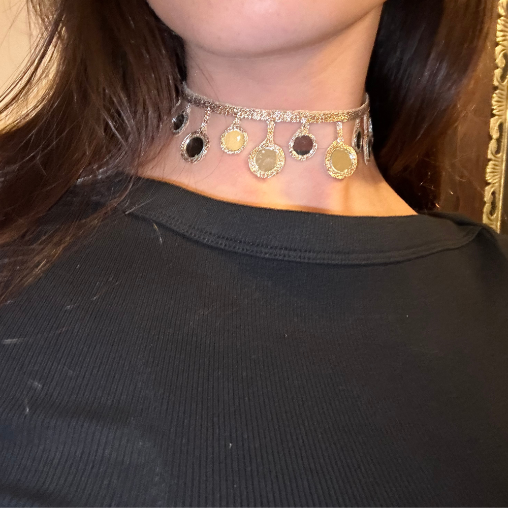 CHOKER WARA ROSA